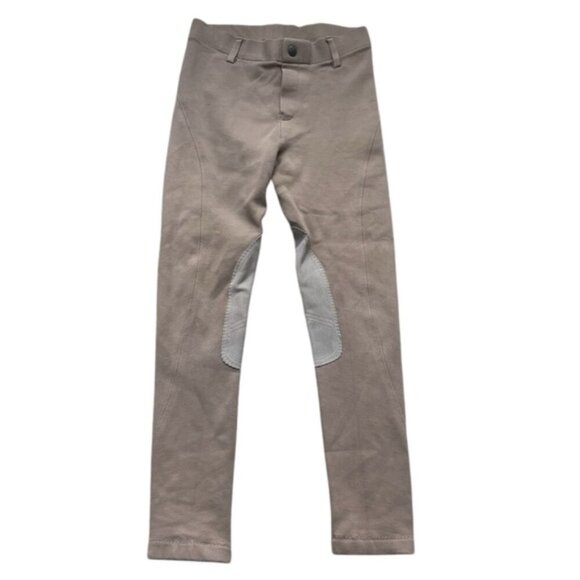 Elation Girls' Beige Equestrian Breeches Size 14 - Picture 1 of 9